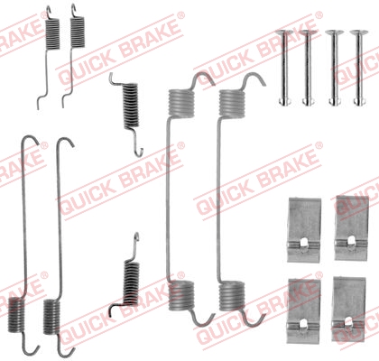 Rem montageset Quick Brake 105-0005