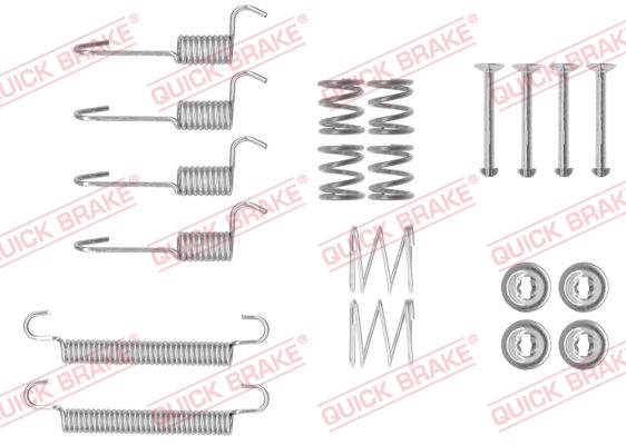 Rem montageset Quick Brake 105-0008