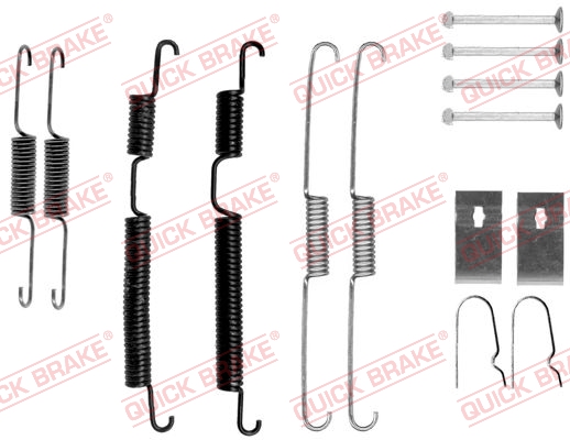 Rem montageset Quick Brake 105-0024
