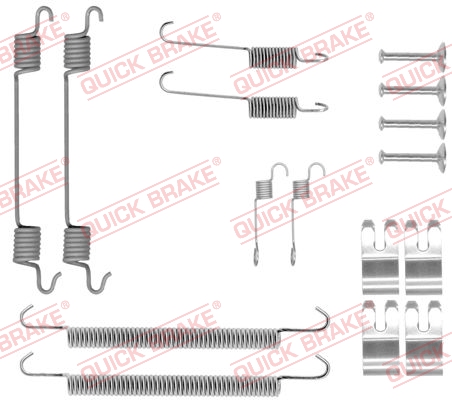 Rem montageset Quick Brake 105-0029