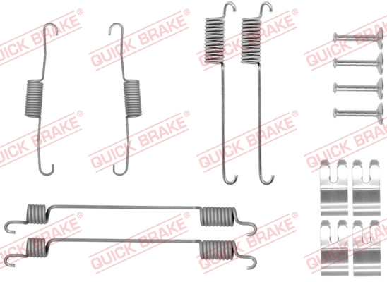 Rem montageset Quick Brake 105-0030