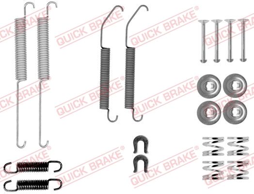 Rem montageset Quick Brake 105-0033