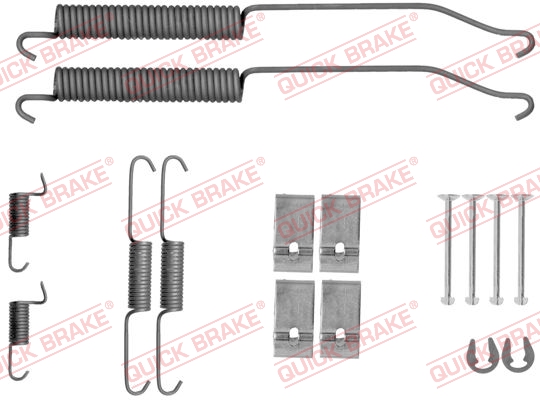 Rem montageset Quick Brake 105-0036