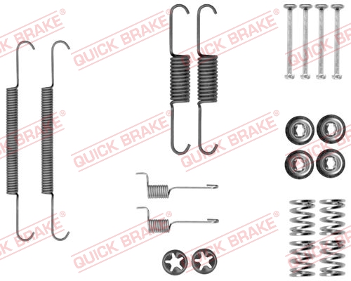 Rem montageset Quick Brake 105-0037