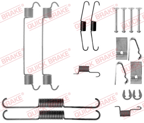 Rem montageset Quick Brake 105-0038