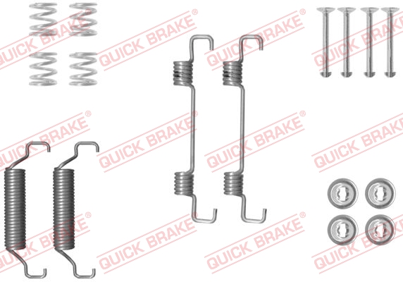 Rem montageset Quick Brake 105-0052
