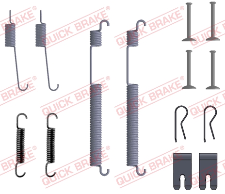 Rem montageset Quick Brake 105-0053