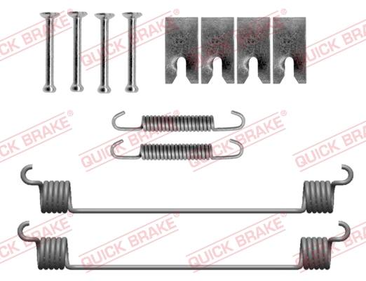 Rem montageset Quick Brake 105-0056