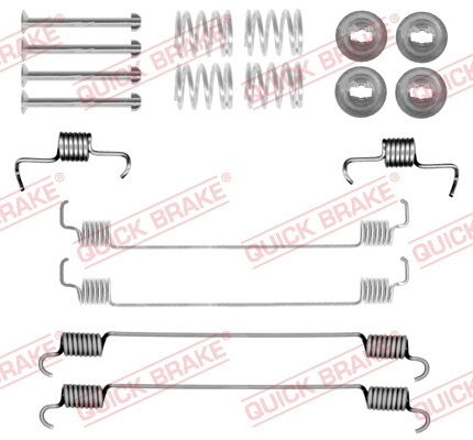 Rem montageset Quick Brake 105-0058