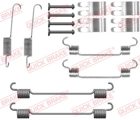 Rem montageset Quick Brake 105-0076