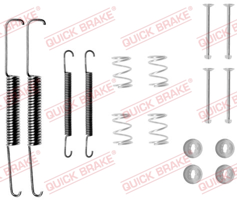 Rem montageset Quick Brake 105-0510