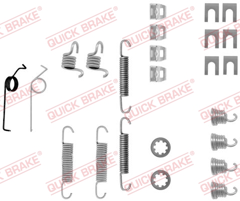 Rem montageset Quick Brake 105-0519