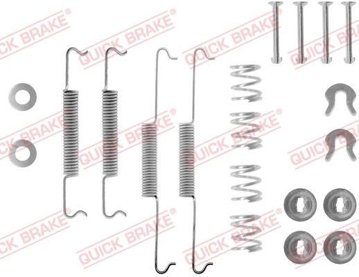 Rem montageset Quick Brake 105-0522