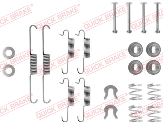 Rem montageset Quick Brake 105-0533