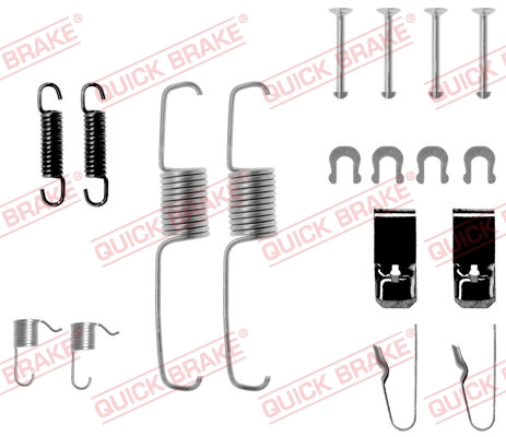 Rem montageset Quick Brake 105-0534