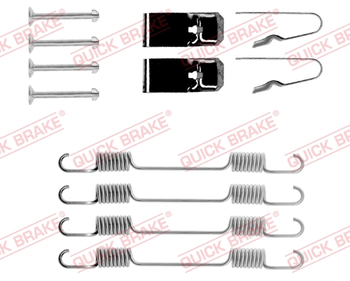 Rem montageset Quick Brake 105-0602