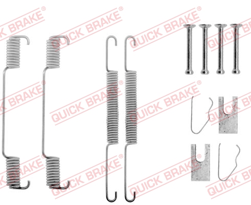 Rem montageset Quick Brake 105-0608