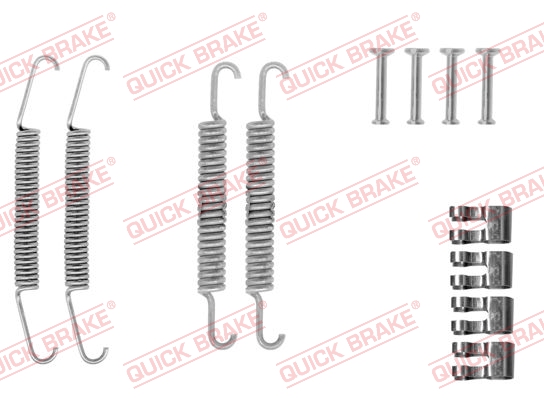 Rem montageset Quick Brake 105-0610