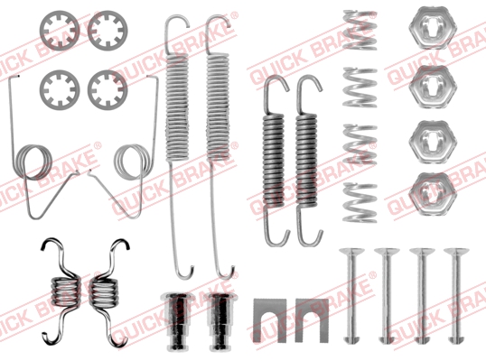 Rem montageset Quick Brake 105-0614
