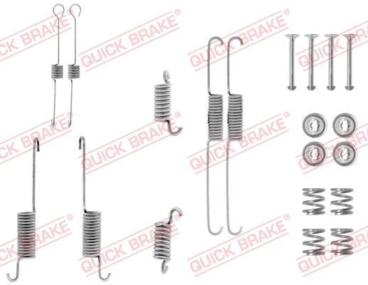 Rem montageset Quick Brake 105-0615