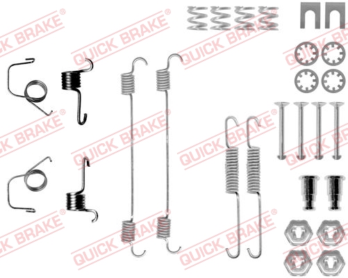 Rem montageset Quick Brake 105-0617