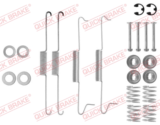 Rem montageset Quick Brake 105-0623