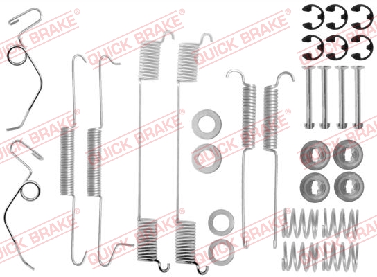 Rem montageset Quick Brake 105-0625