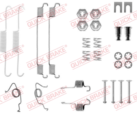 Rem montageset Quick Brake 105-0626