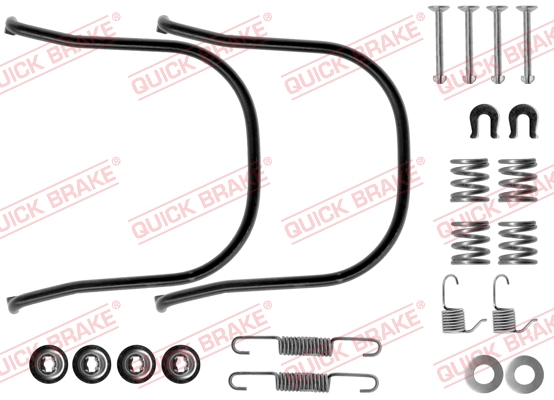 Rem montageset Quick Brake 105-0634
