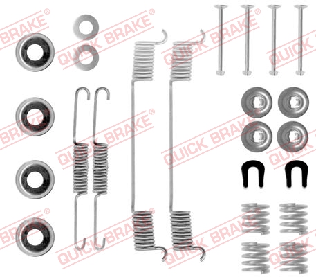 Rem montageset Quick Brake 105-0635