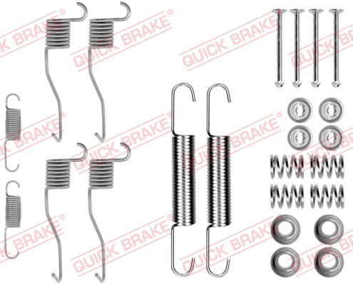 Rem montageset Quick Brake 105-0639R