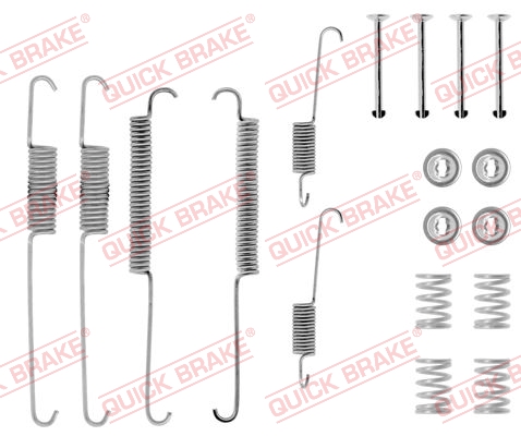 Rem montageset Quick Brake 105-0640