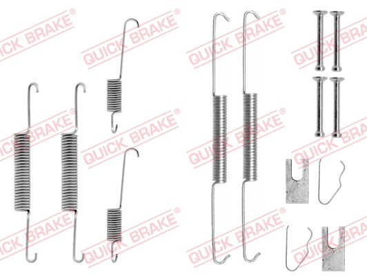 Rem montageset Quick Brake 105-0645
