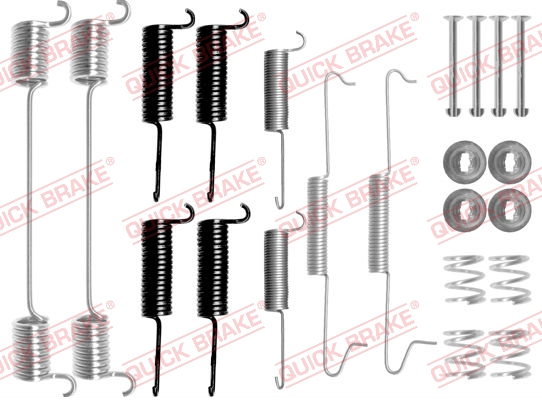 Rem montageset Quick Brake 105-0648