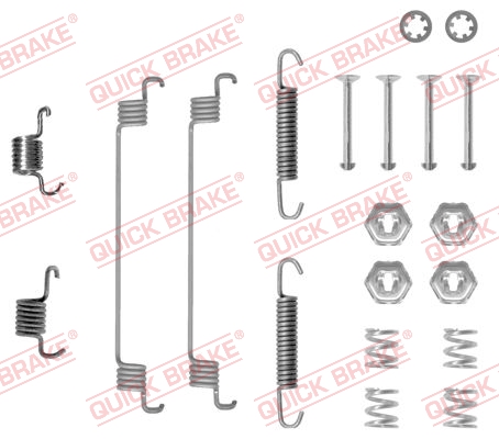 Rem montageset Quick Brake 105-0651