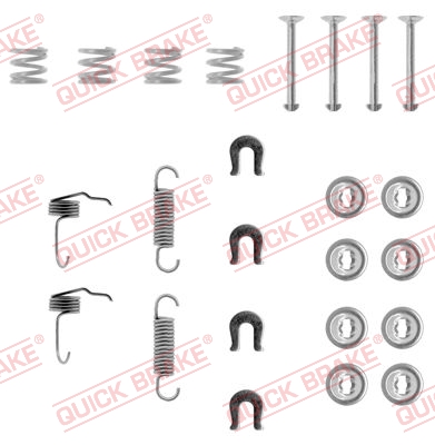 Rem montageset Quick Brake 105-0655