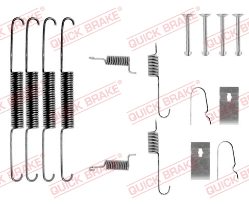 Rem montageset Quick Brake 105-0664