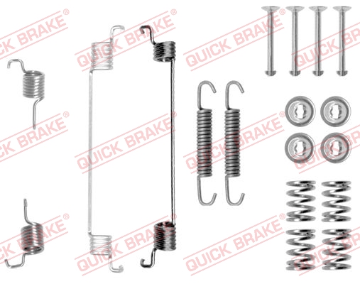 Rem montageset Quick Brake 105-0672