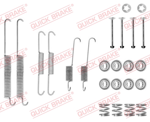 Rem montageset Quick Brake 105-0678