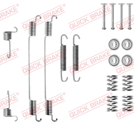 Rem montageset Quick Brake 105-0682