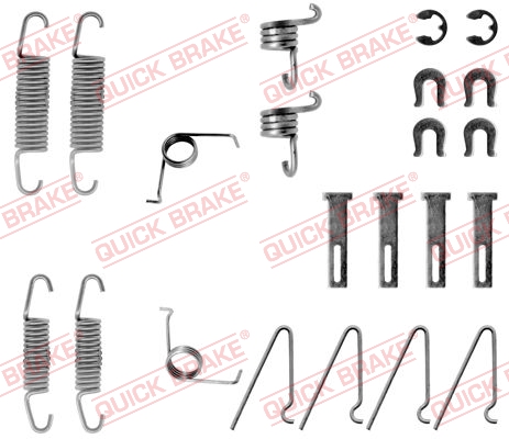 Rem montageset Quick Brake 105-0703
