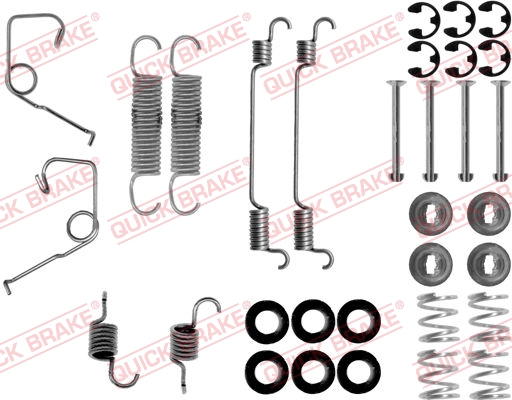 Rem montageset Quick Brake 105-0705