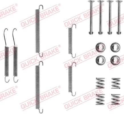 Rem montageset Quick Brake 105-0713