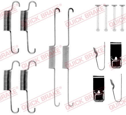 Rem montageset Quick Brake 105-0723