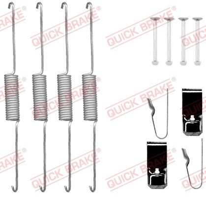 Rem montageset Quick Brake 105-0725