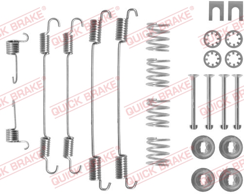 Rem montageset Quick Brake 105-0747