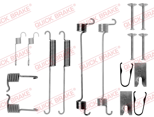Rem montageset Quick Brake 105-0749