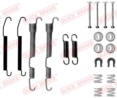 Rem montageset Quick Brake 105-0761