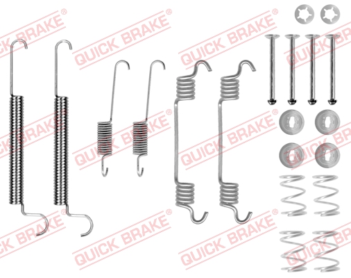 Rem montageset Quick Brake 105-0766