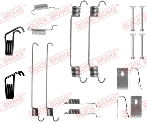 Rem montageset Quick Brake 105-0799